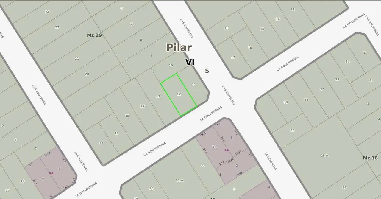 Plano de la propiedad 1