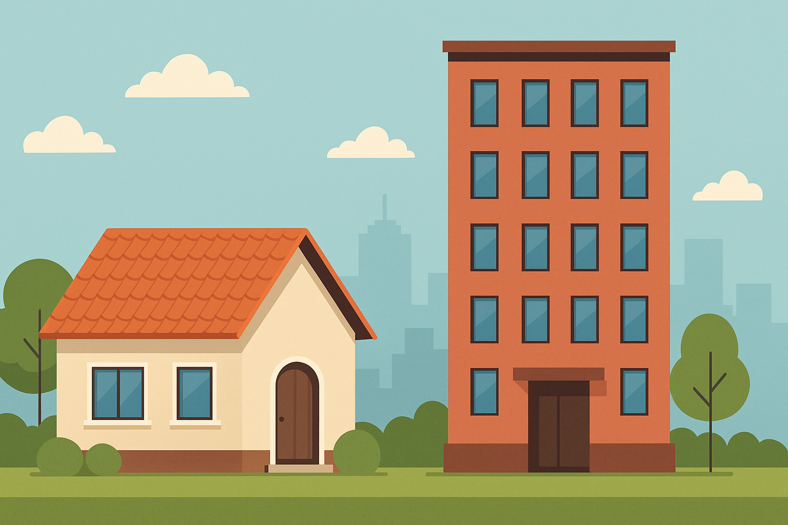 Por qué los departamentos son más caros por m²